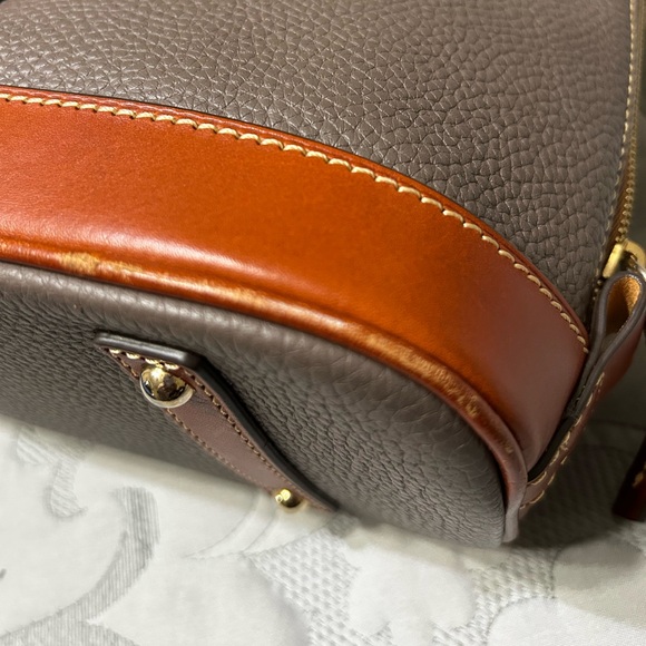 Dooney & Bourke Elephant Leather Satchel - Picture 8 of 10